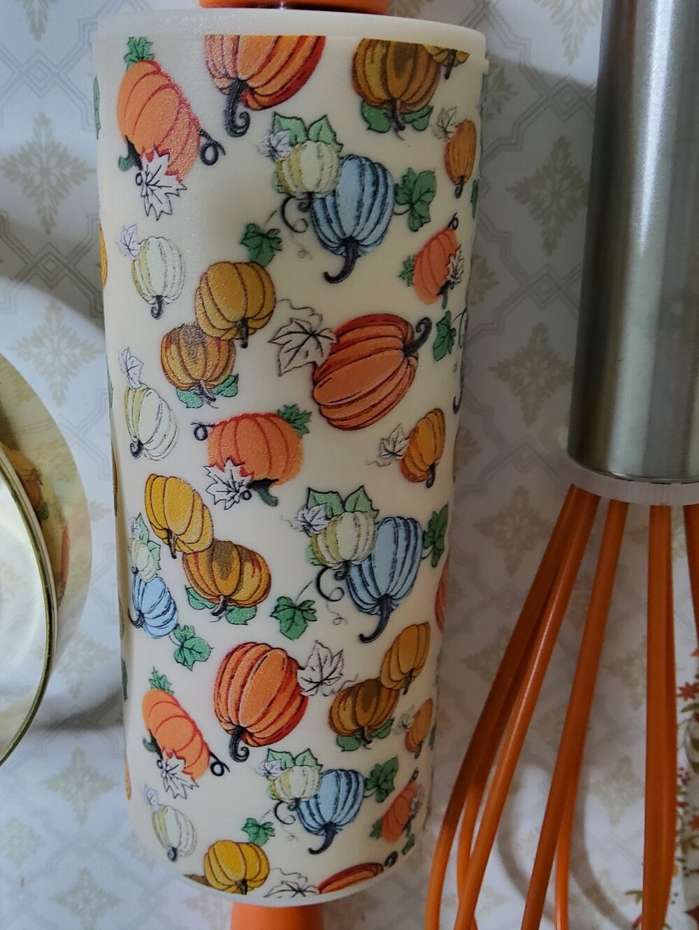 * CWC Mini Fall 4-pc. Baking Tool Set Harvest Kitchen Essentials Orange - Picture 5 of 7